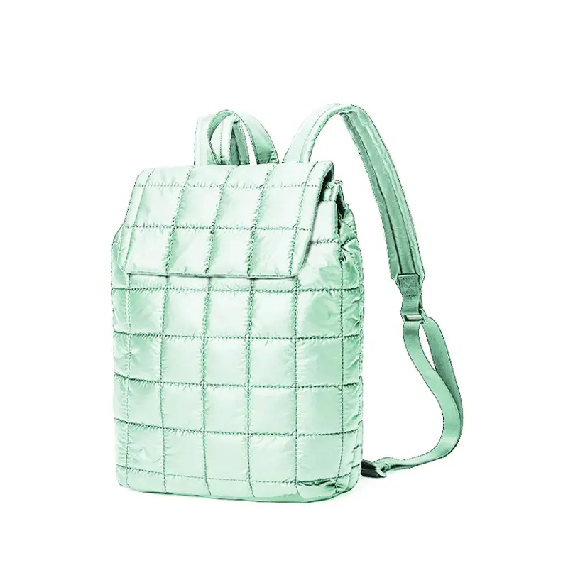 30L Puffer Backpack with quilted workmanship for Women