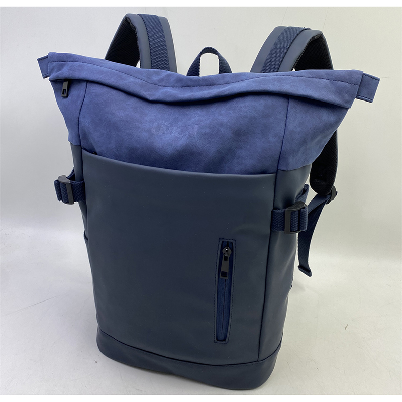 PU leather Laptop Backpack