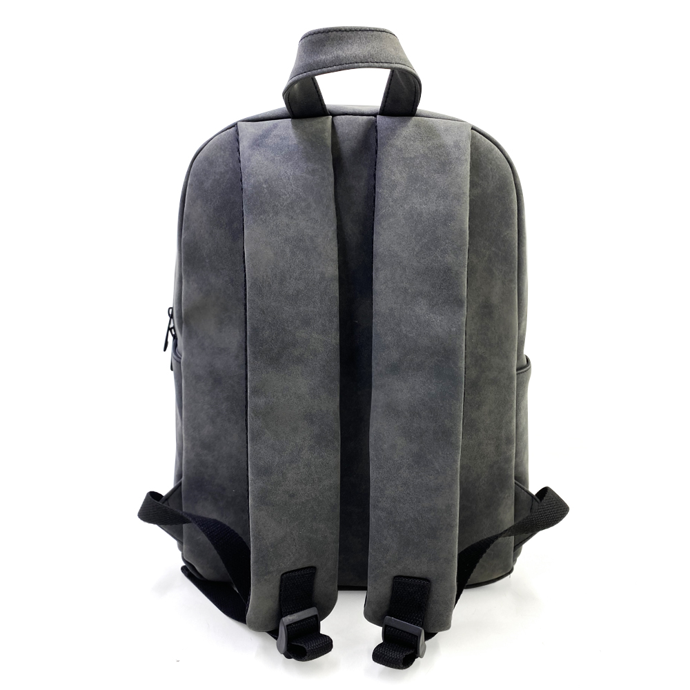 PU Leather Slim Everyday Backpack