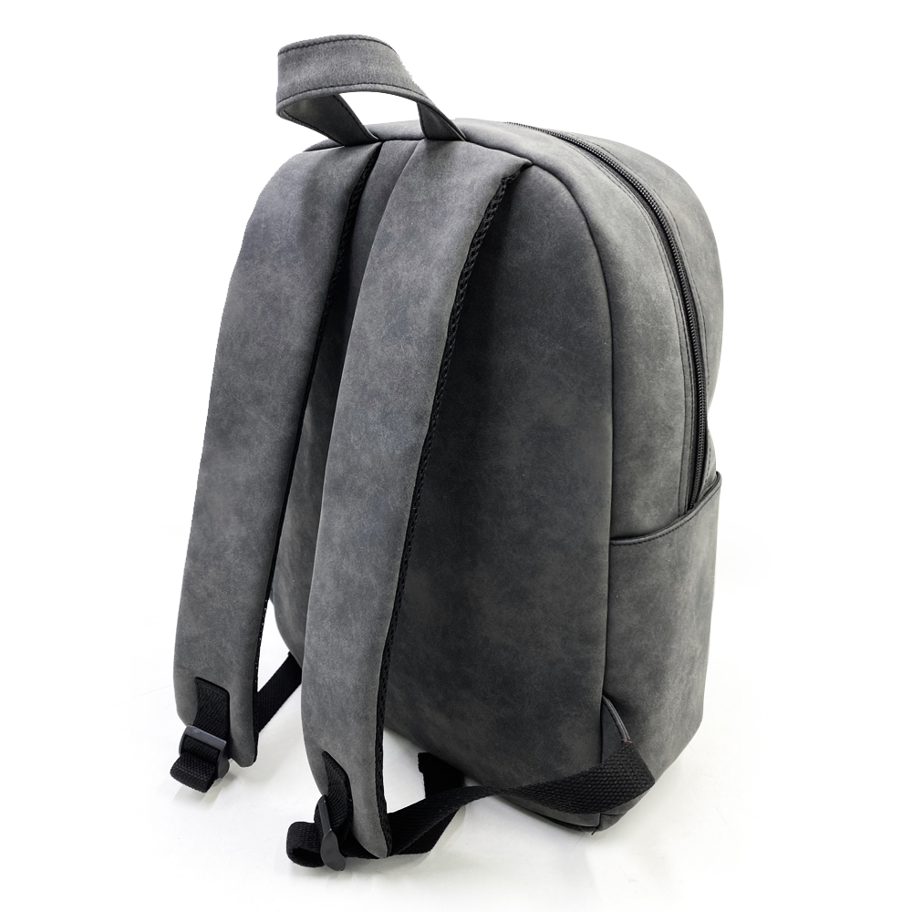 PU Leather Slim Everyday Backpack