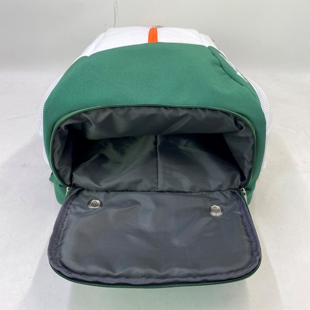 Tennis backpack with shoes compartment 