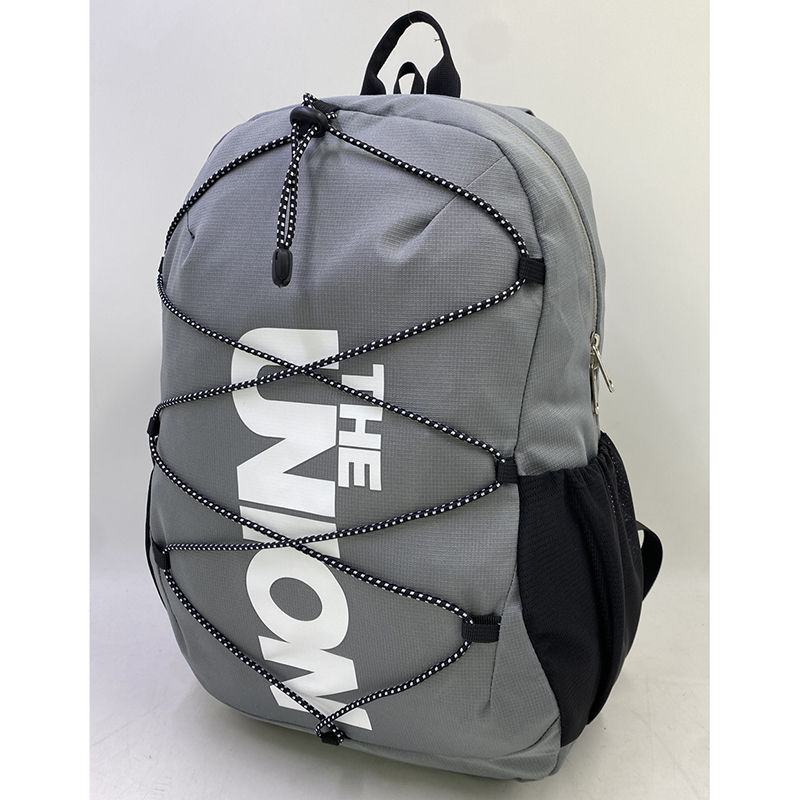 Student Backpack College Backpack with String Design