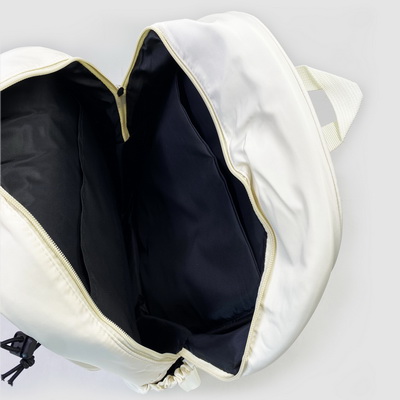 Tennis racket bag backpack inside view